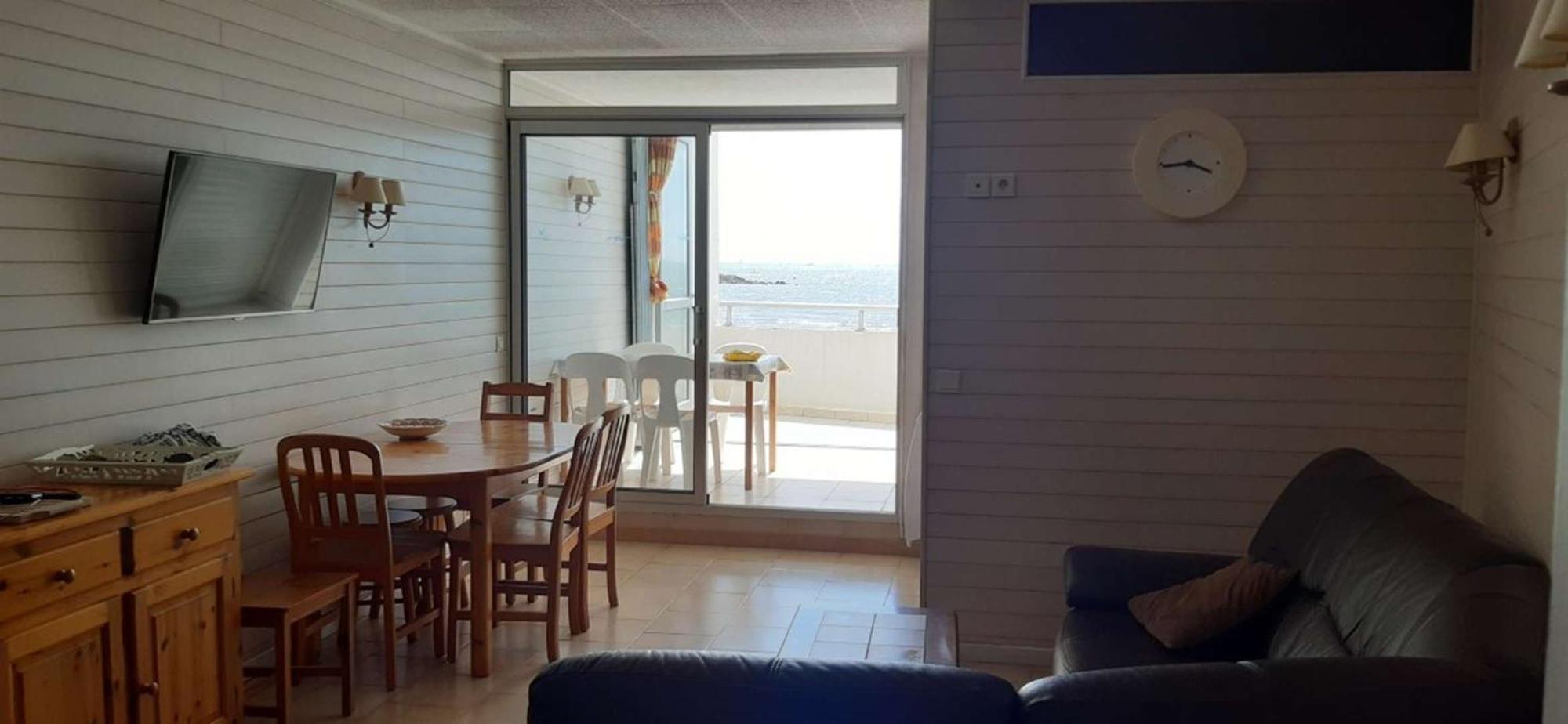 As22244- P4 Vue Mer, Sur La A 2 Pas Du Centre Avec Parking Prive Apartment